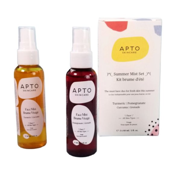 Apto Skincare Mist Set in Turmeric & Pomegranate - Picture 4 of 5
